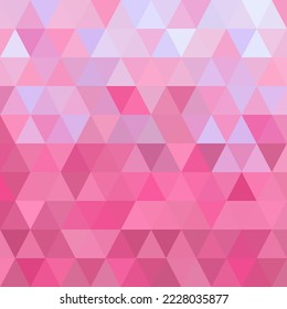 
Vector hexagon pattern. Geometric abstract background with simple pink triangle elements. Medical, technology or science design.