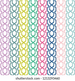 Vector hexagon seamless pattern