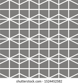 Vector hexagon seamless texture. Modern geometric background
