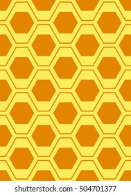 Vector hexagons background. Geometric pattern. Graphic or website layout. Abstract vector with colorful hexagonal honey combs