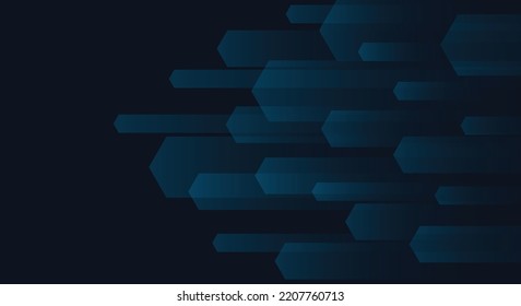 Vector hexagons pattern. Geometric abstract background with simple hexagonal elements.
