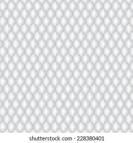 Vector hexagons white background