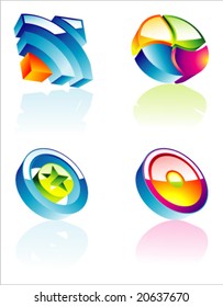 VECTOR An High detailed set of Corporate design elements