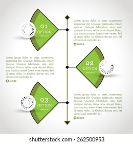 Vector high quality business infographic elements for web and print usage.
