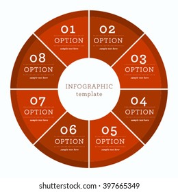 Vector high quality business infographic elements for web and print usage.