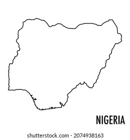 684 Drawing Of Nigeria Map Images, Stock Photos & Vectors | Shutterstock