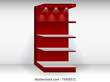 vector high shelf with illumination