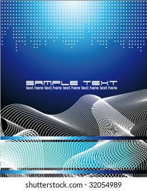 VECTOR High Tech Futurista Business Background