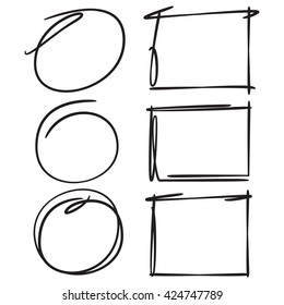 vector highlighter elements