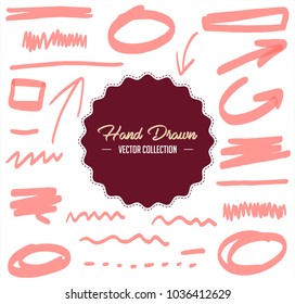 Vector highlighter elements color can be changed by one click