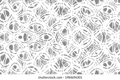 Vektorgrafik Sehr detaillierte abstrakte Textur oder grauer Hintergrund. Für Kunsttextur, Grunge-Design und Vintage-Papier oder Rahmen, moderne Kreismuster für Teppich, Teppich, Schal, Zwischenablage, 