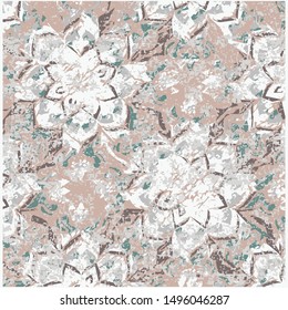 Vector highly detailed beige texture floral damasks background. For art texture, grunge design, and vintage border frame, modern 
 pattern for carpet, rug, scarf, clipboard,shawl ,rug
 pillow pattern