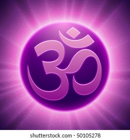 Vector Hindu Om Symbol