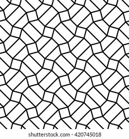 Vector hipster abstract geometry pattern 3d, black and white seamless geometric background, subtle pillow and bad sheet print, creative art deco, simple texture, modern fashion design