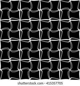 Vector hipster abstract geometry trippy pattern with stripes , black and white seamless geometric background, subtle pillow and bad sheet print, creative art deco, simple wood texture 