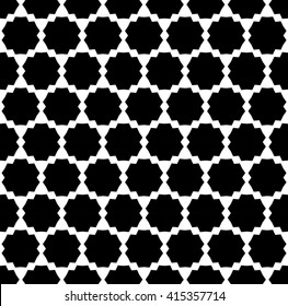 Vector hipster abstract geometry trippy pattern with stripes , black and white seamless geometric background, subtle pillow and bad sheet print, creative art deco, simple wood texture 