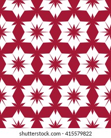 Vector hipster abstract geometry trippy pattern with 3d illusion, black and white seamless geometric background, subtle pillow and bad sheet print, creative art deco 