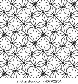 Vector hipster abstract sacred geometry pattern, black and white seamless geometric background, subtle pillow and bad sheet print, creative art deco, simple texture, modern fashion design