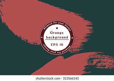 Vector hipster grunge texture. Template Shabby background for your design. Cracked Texture. Distress Texture. Dirt Texture. Overlay Texture. Place for text