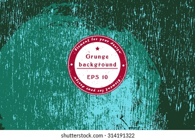 Vector hipster grunge texture. Template Shabby background for your design. Cracked Texture. Distress Texture. Dirt Texture. Overlay Texture. Place for text