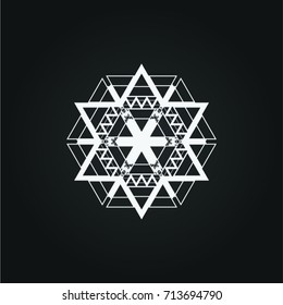 Vector Hipster Hexagon Background . poster with different elements. Abstract Geometrical Poster. Modern Design Template with geometric shapes in various forms.illustration.