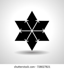 Vector Hipster Hexagon Background . poster with different elements. Abstract Geometrical Poster. Modern Design Template with geometric shapes in various forms.illustration.