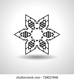 Vector Hipster Hexagon Background . poster with different elements. Abstract Geometrical Poster. Modern Design Template with geometric shapes in various forms.illustration.