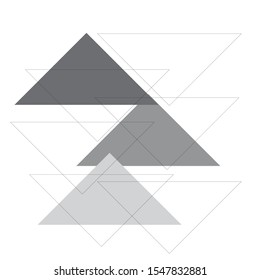 Vector Hipster Triangle Background . Pattern  . Abstract modern Geometrical Design Template .