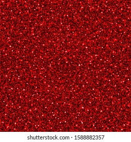 Vector holiday background with seamless texture. Red glitter seamless patterns. Abstract christmas background for design