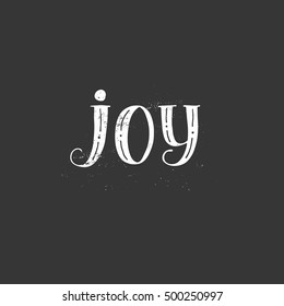 Vector Holiday calligraphy - Christmas design element. Vector clipart. New Year and Christmas decoration.