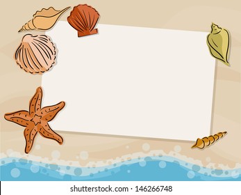 Vector holiday card illustration