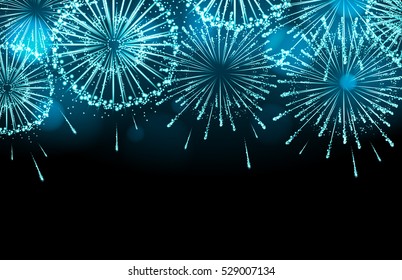 Vector holiday firework