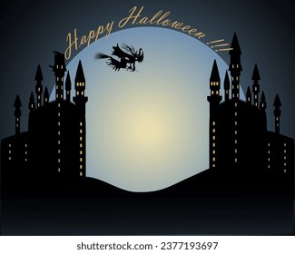 Saludos de feriados vectores para Halloween