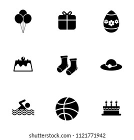 Vector Holiday Illustrations - Summer And Winter Vacation Sign Symbols, Tourism Travel Icons.