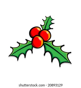 Vector Holly Berries