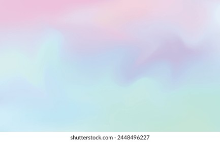 Vector holographic abstract background. Holographic foil texture for your design.