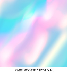  Vector Holographic Abstract Background. Holographic Foil Texture For Your Design