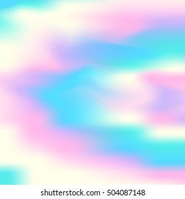  Vector holographic abstract background. Holographic foil texture for your design