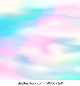  Vector holographic abstract background. Holographic foil texture for your design