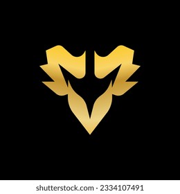 vector holy spartan helmet on gold style. 
