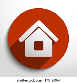 Vector home icon background
