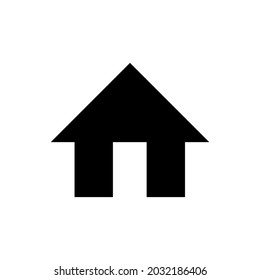 Vector home for icon, design. flat vector and design
