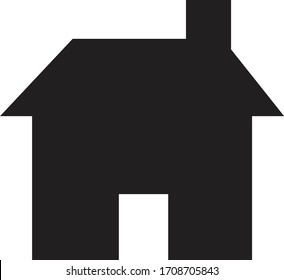 Vector Home icon Flat Vector Icon