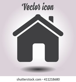 Vector Home Icon in flat style