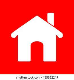 Vector home icon illustration