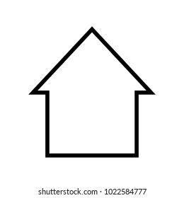 vector home icon logo