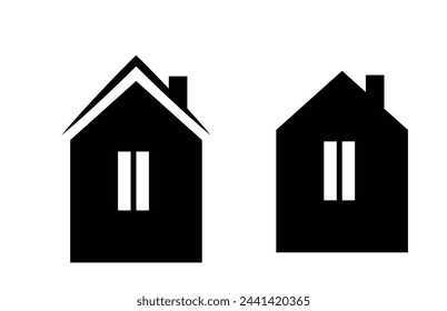 Vector home icon. symbol of house or building with trendy flat style icon for web site design, logo, app, UI isolated on white background 4 3 1