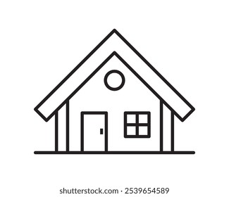 Vector Home Icon Symbol. House Icon Symbol