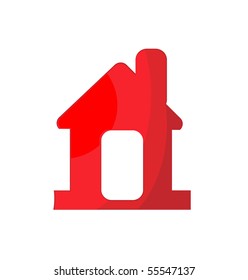 Vector Home icon for web