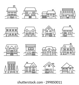 Vector Home Icons Set